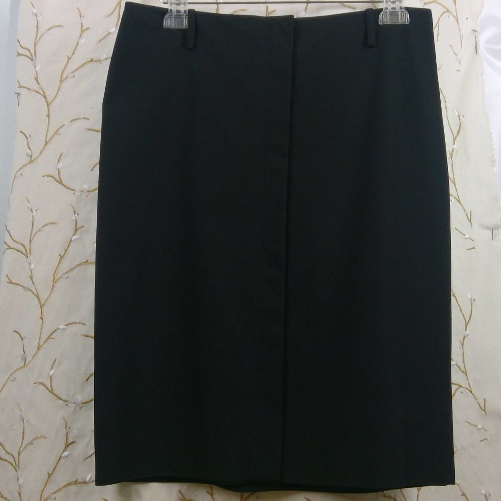 Dana Buchman Black Pencil Skirt Size 10
